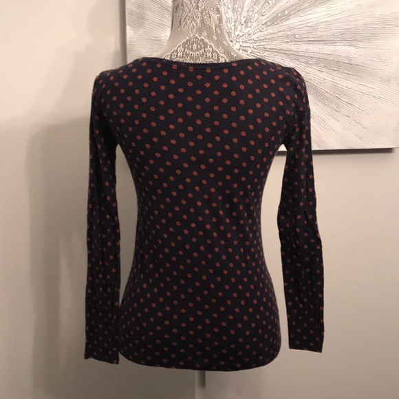 Polka Dot Long Sleeve Tee - Picture 4 of 5